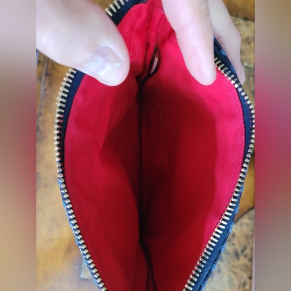 Dooney & Bourke Blue Croc Crossbody Bag - Picture 5 of 5